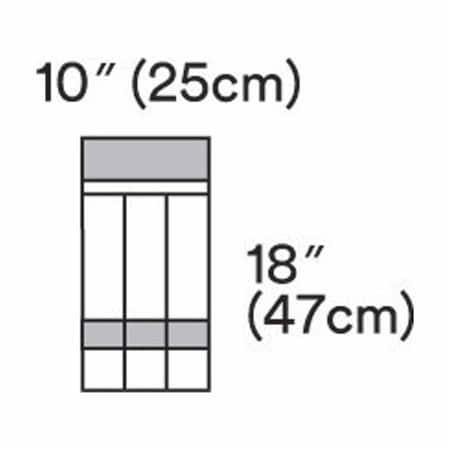 3M Steri-Drape Instrument Pocket Drape, 10PK 1018